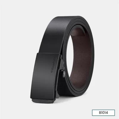 GENUINE LEATHER BLACK CLASSIC BELT